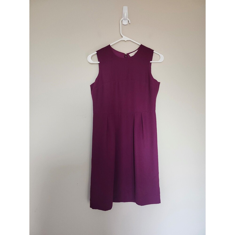 Ann Taylor Loft Purple Plum Dress Size 2 Petite